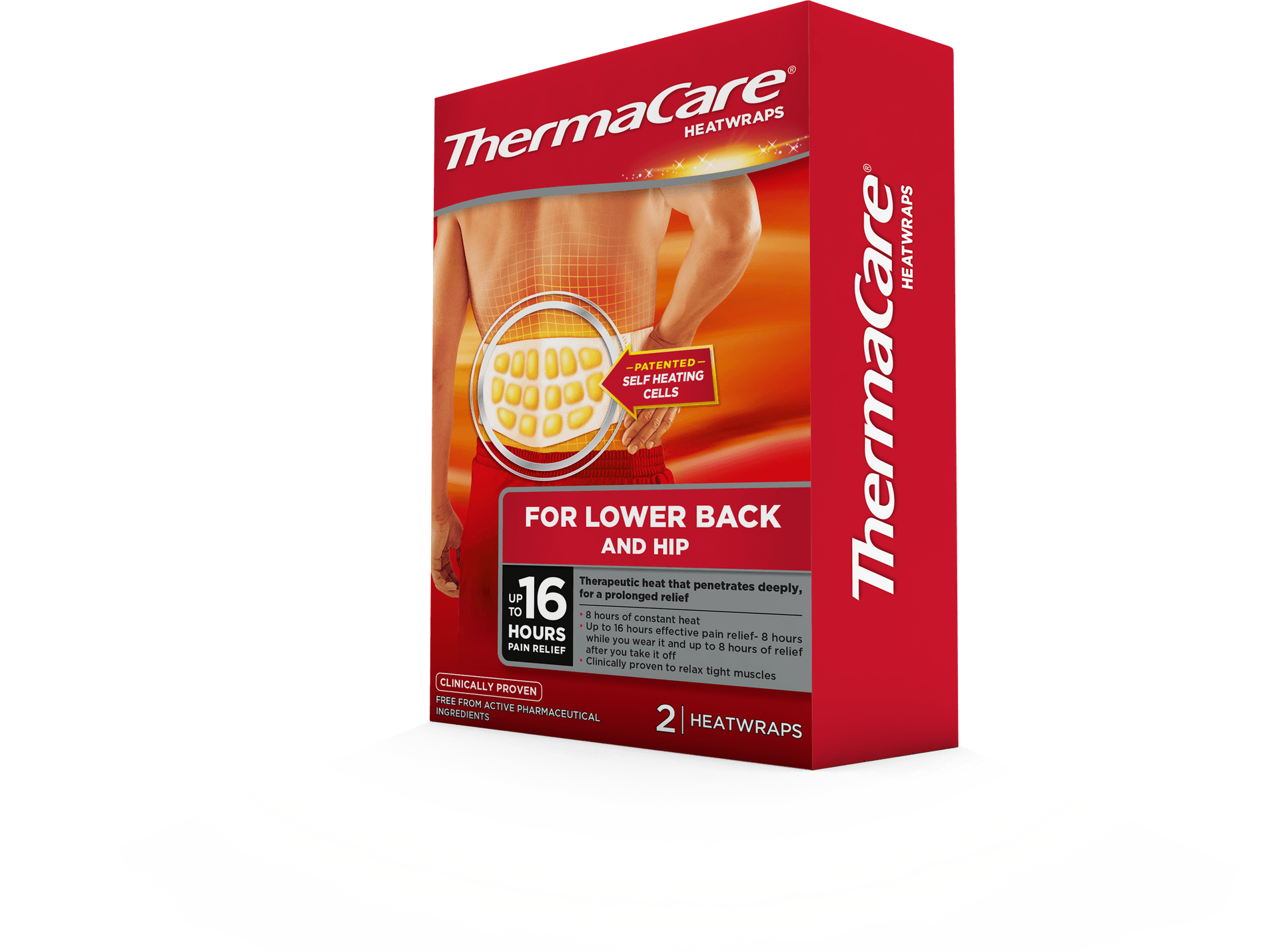 ThermaCare® Lower back & hip